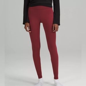 NWT lululemon Align High Rise Pant 28” in Mulled Wine